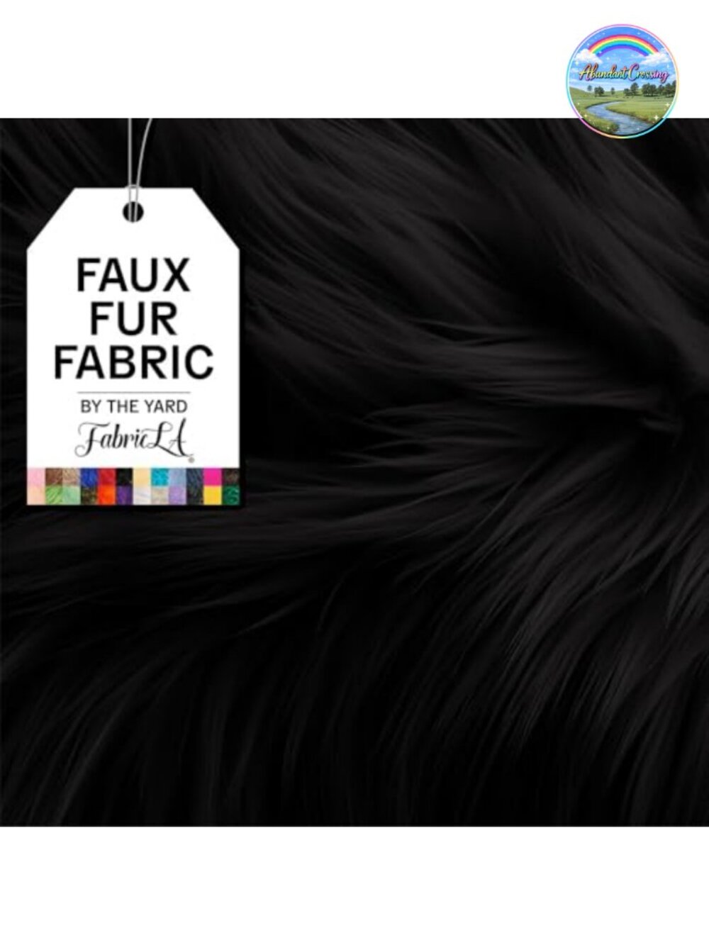 Faux Fur Fabric by The Yard 36x60 Inch Wide for Craft Sewing Plush DIY